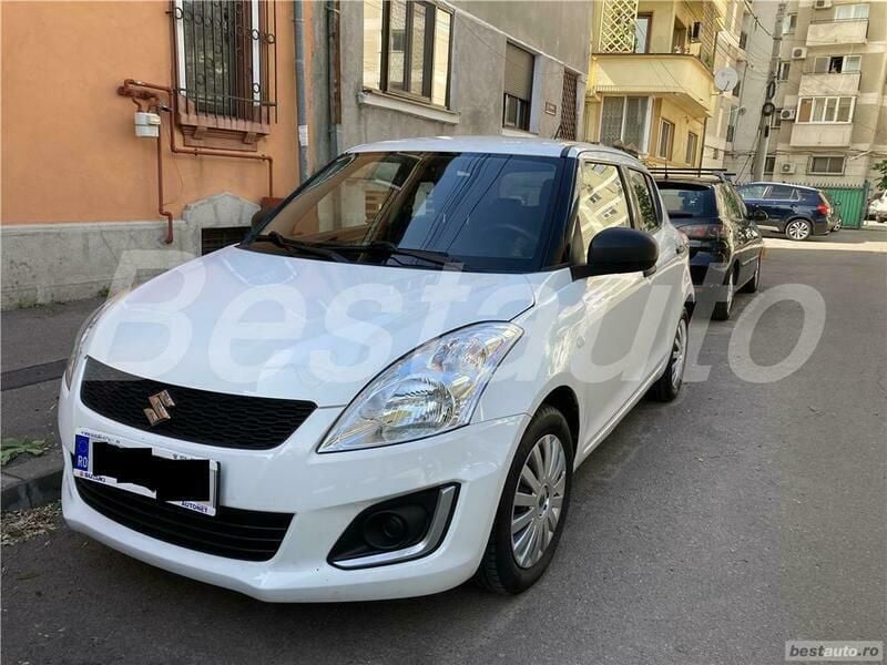 Second-hand Suzuki Swift 69 CP (50 kW) 2015 Alb Hatchback