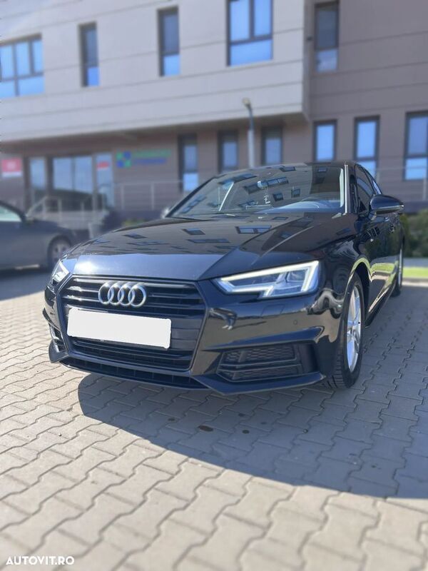 Negru Utilizat 2017 Audi A4 Sport Berlinǎ | 21.900 EUR (Preț OK) - Imagine 1/4