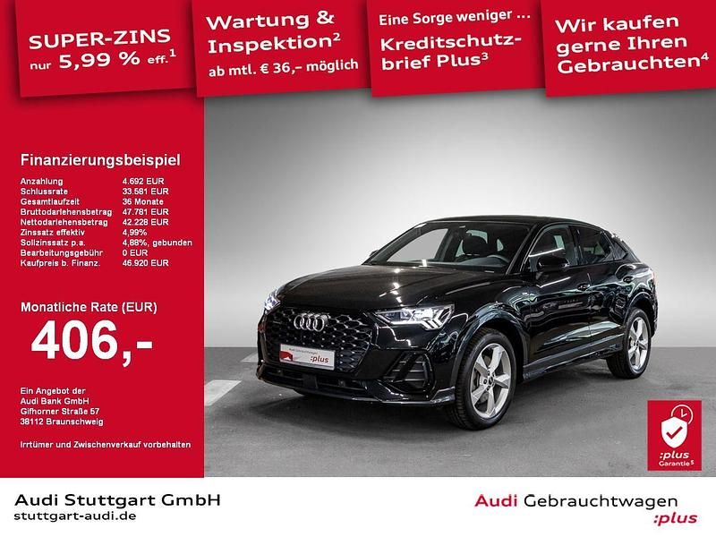 Utilizat 2024 Audi Q3 Sportback S-Line SUV | 50.666 EUR (Preț OK) - Imagine 1/1