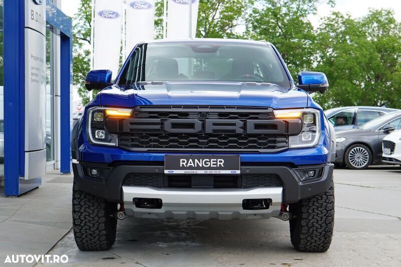Albastru Nouă 2024 Ford Ranger Raptor Pickup | 70.150 EUR (Super Preț) - Imagine 1/4