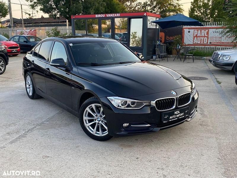 Negru Utilizat 2014 BMW 318 Berlinǎ | 11.490 EUR (Preț bun) - Imagine 1/4