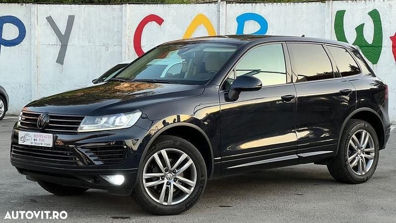 Culoarealbastru Utilizat 2016 VW Touareg SUV | 21.900 EUR (Preț OK) - Imagine 1/4