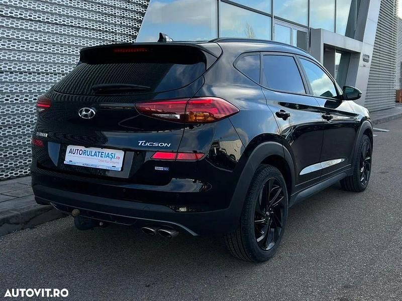 Second-hand Hyundai Tucson N Line 136 CP (100 kW) 2020 Culoarenegru SUV