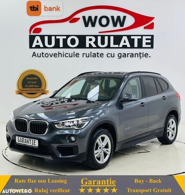 Gri Utilizat 2016 BMW X1 SUV | 13.290 EUR (Preț OK) - Imagine 1/4