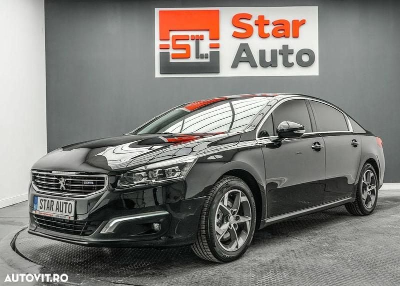 Culoarenegru Utilizat 2015 Peugeot 508 Allure Berlinǎ | 10.990 EUR (Puțin scump) - Imagine 1/4