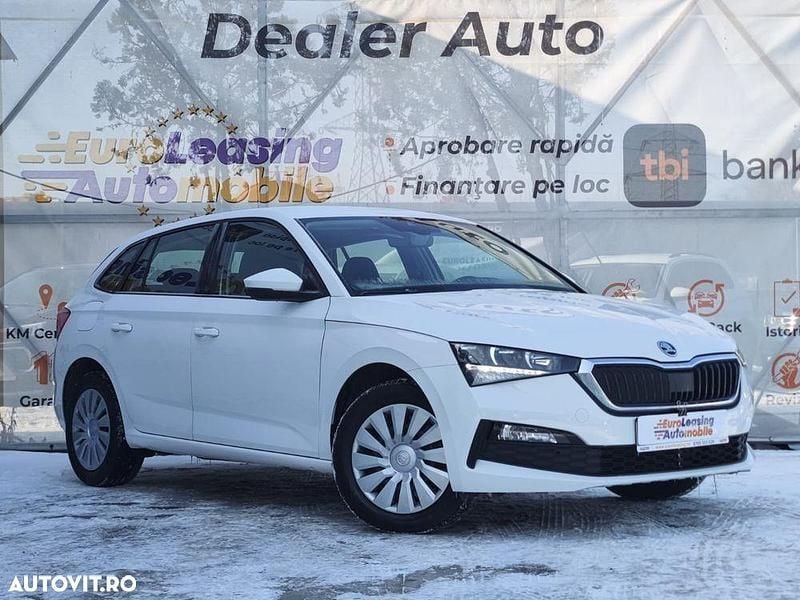 Culoarealb Utilizat 2021 Skoda Scala Hatchback | 13.290 EUR (Preț bun) - Imagine 1/4