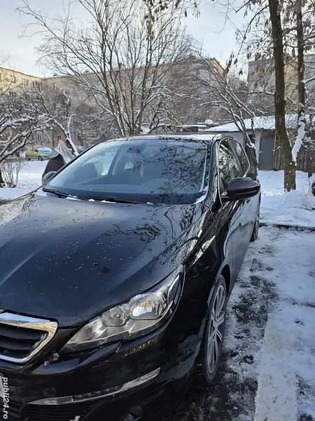 Second-hand Peugeot 308 120 CP (88 kW) 2015 Negru Hatchback