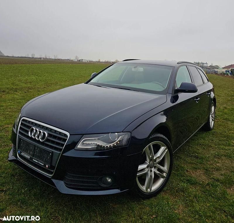 Culoarealbastru Utilizat 2009 Audi A4 S-Line Break | 6.350 EUR (Preț OK) - Imagine 1/4