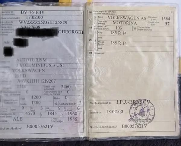 Utilizat 1986 VW T3 Van | 2.500 EUR - Imagine 1/4