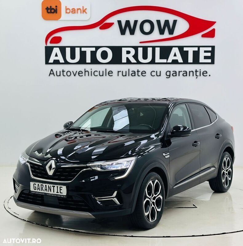 Negru Utilizat 2022 Renault Arkana SUV | 18.290 EUR (Preț OK) - Imagine 1/4