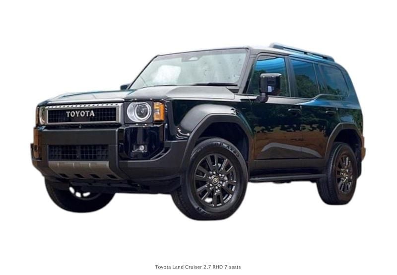 Second-hand Toyota Land Cruiser 166 CP (122 kW) 2025