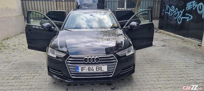 Negru Utilizat 2017 Audi A4 Comfort Break | 14.000 EUR (Preț bun) - Imagine 1/4