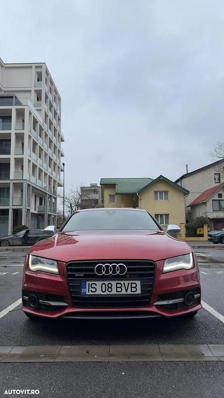 Second-hand Audi A7 313 CP (230 kW) 2013 Culoarerosu Hatchback