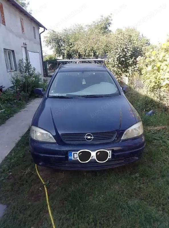 Albastru Utilizat 2002 Opel Astra Break | 800 EUR (Preț bun) - Imagine 1/4