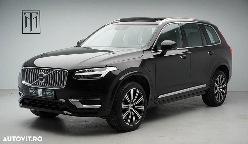 Negru Utilizat 2022 Volvo XC90 Inscription SUV | 51.002 EUR (Preț bun) - Imagine 1/4