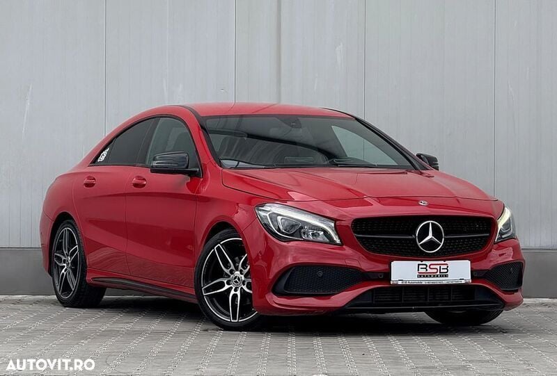 Rosu Utilizat 2017 Mercedes CLA200 AMG line Berlinǎ | 15.500 EUR - Imagine 1/4