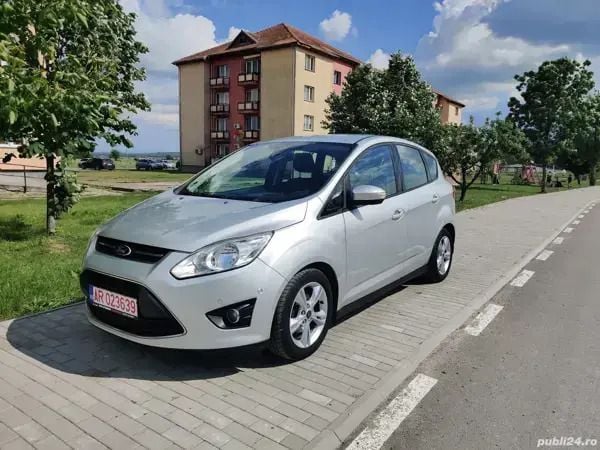 Argintiu Utilizat 2013 Ford C-MAX Monovolum | 4.650 EUR - Imagine 1/4