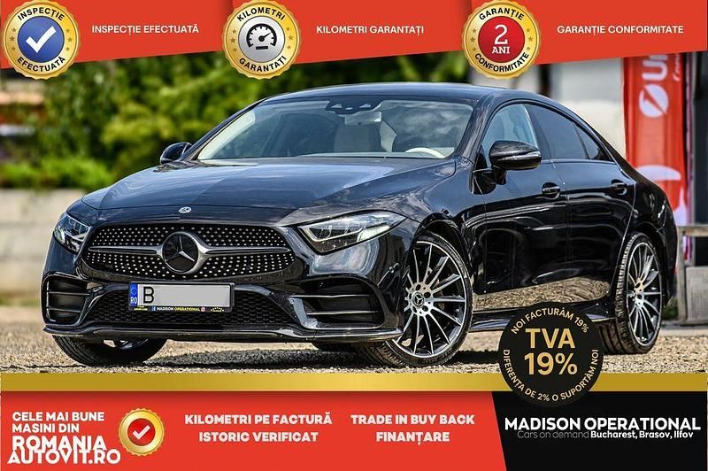 Culoarenegru Utilizat 2018 Mercedes CLS450 Coupe | 30.950 EUR (Super Preț) - Imagine 1/4