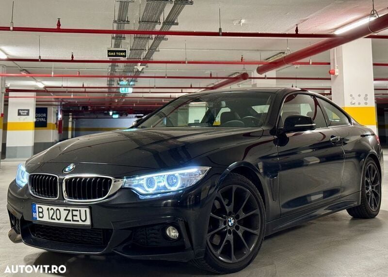 Negru Utilizat 2015 BMW 420 M Sport Coupe | 17.499 EUR - Imagine 1/4
