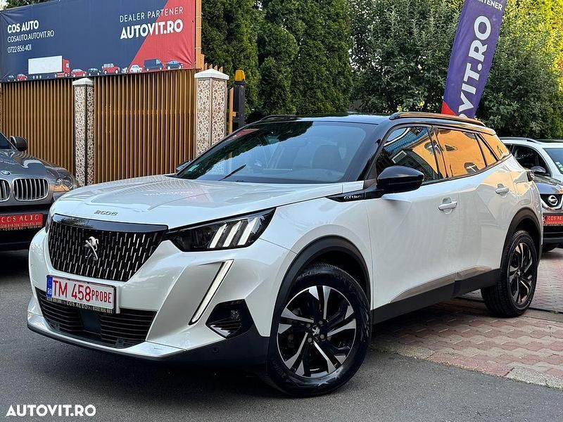 Culoarealb Utilizat 2021 Peugeot 2008 GT-line SUV | 15.490 EUR (Preț OK) - Imagine 1/4
