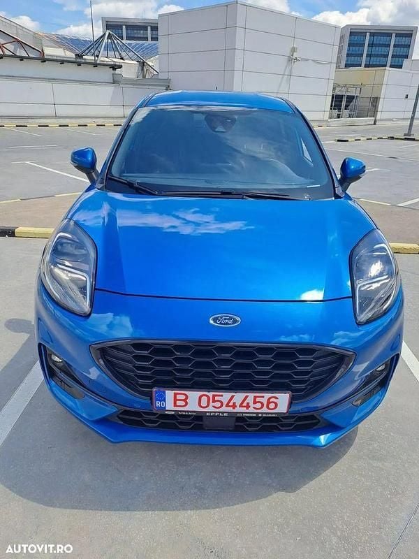 Albastru Utilizat 2020 Ford Puma ST-Line X SUV | 15.865 EUR (Preț OK) - Imagine 1/4
