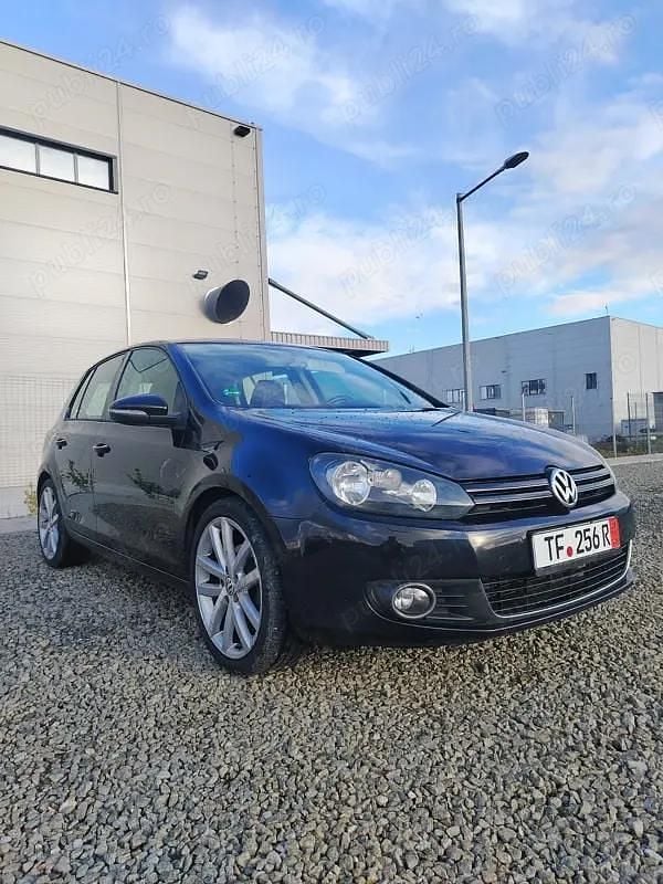 Negru Utilizat 2009 VW Golf VI Hatchback | 4.990 EUR (Preț OK) - Imagine 1/4