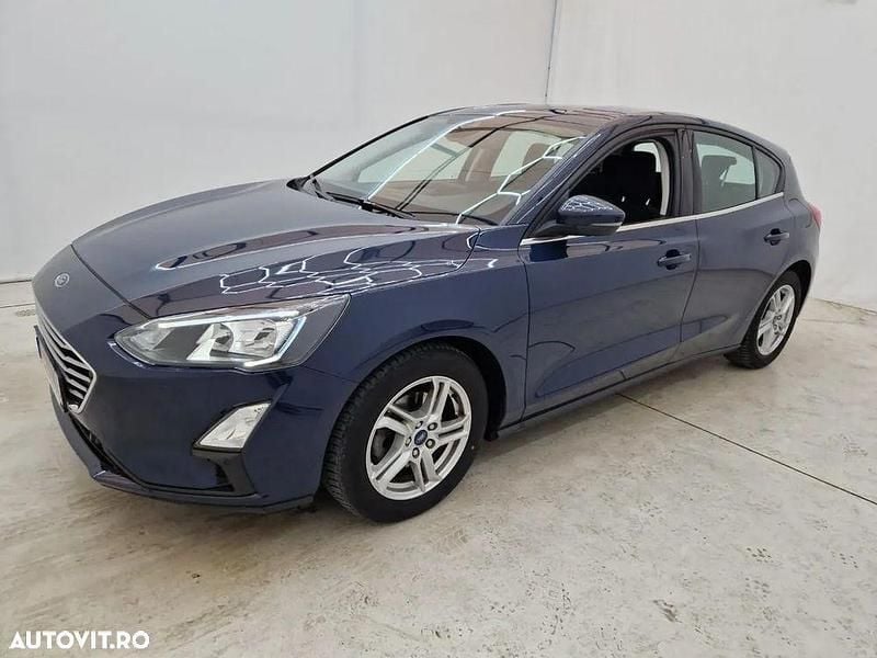 Culoarealbastru Utilizat 2021 Ford Focus Titanium Hatchback | 11.950 EUR (Preț OK) - Imagine 1/4