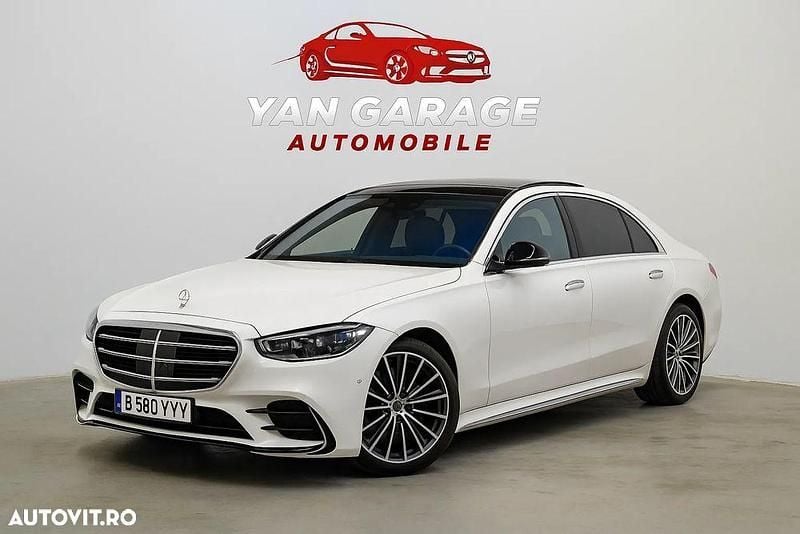 Culoarealb Utilizat 2023 Mercedes S580 Berlinǎ | 109.800 EUR (Super Preț) - Imagine 1/4