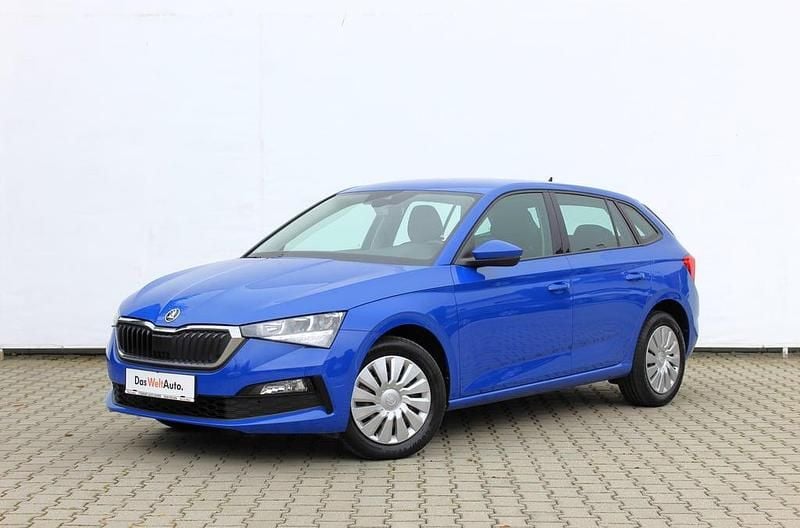 Albastru mediu normal Utilizat 2020 Skoda Scala Ambition Hatchback | 14.590 EUR (Preț OK) - Imagine 1/4