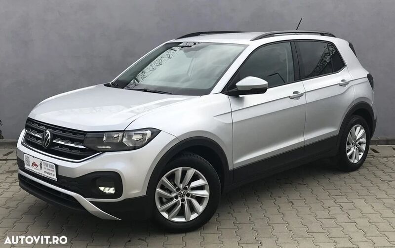 Gri Utilizat 2023 VW T-Cross Life SUV | 18.990 EUR (Super Preț) - Imagine 1/4