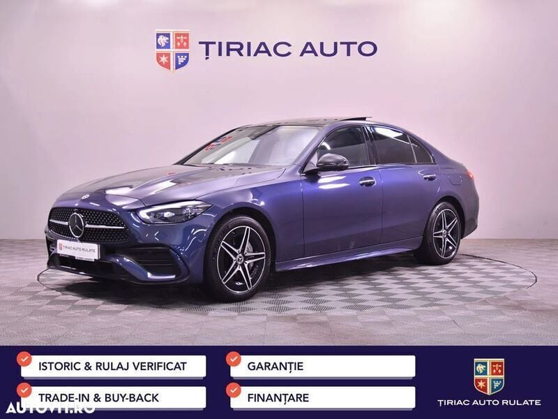 Albastru Utilizat 2023 Mercedes C400 AMG line Berlinǎ | 54.500 EUR - Imagine 1/4
