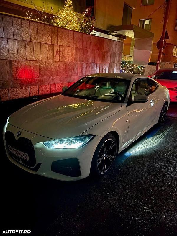 Second-hand BMW 420 M Sport 190 CP (139 kW) 2021 Culoarealb Coupe