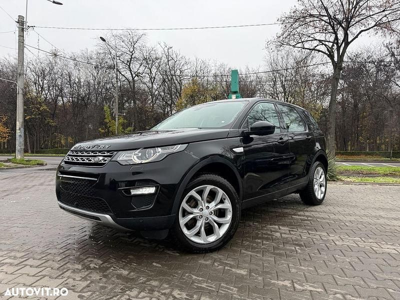 Culoarenegru Utilizat 2017 Land Rover Discovery Sport HSE Luxury SUV | 13.400 EUR (Preț bun) - Imagine 1/4