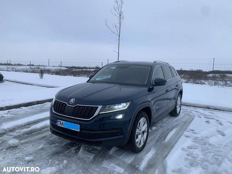 Second-hand Skoda Kodiaq Style 150 CP (110 kW) 2018 Culoarealbastru SUV