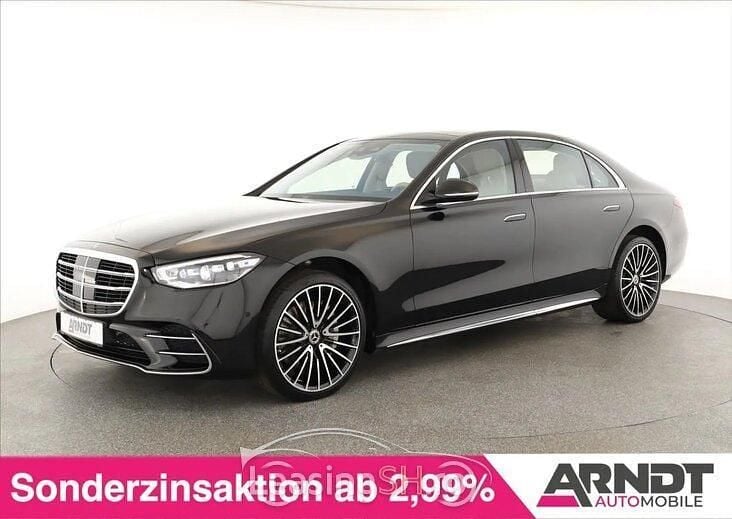 Negru Utilizat 2022 Mercedes S500 AMG Berlinǎ | 100.677 EUR (Preț bun) - Imagine 1/4