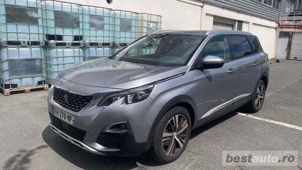 Second-hand Peugeot 5008 Allure 130 CP (95 kW) 2019 Gri Monovolum