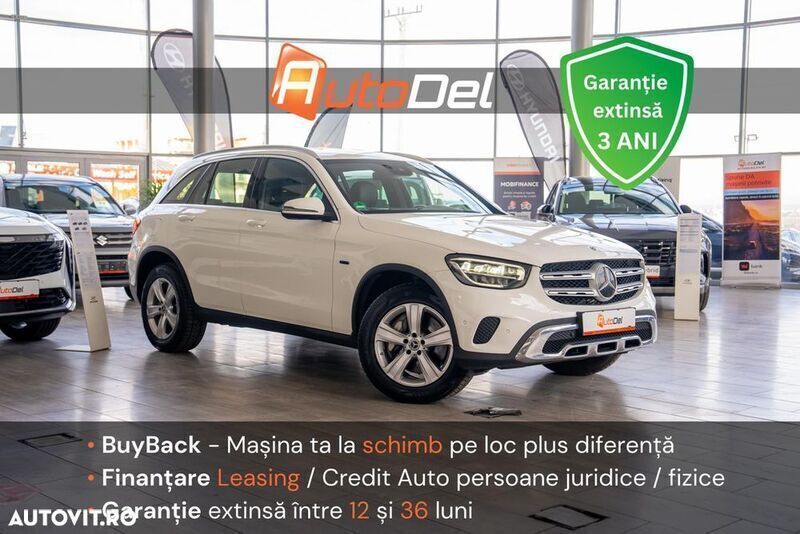 Alb Utilizat 2021 Mercedes GLC300e SUV | 33.879 EUR (Puțin scump) - Imagine 1/4