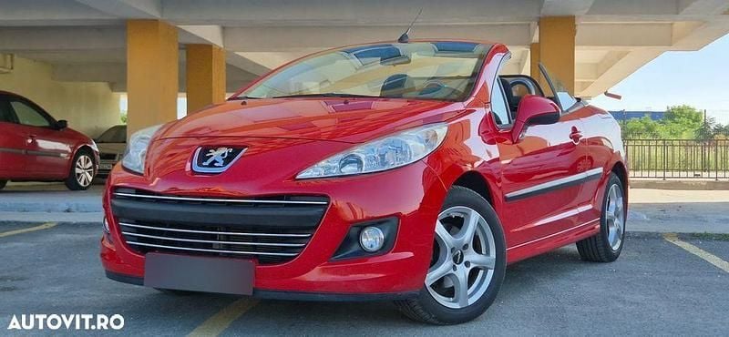 Culoarerosu Utilizat 2010 Peugeot 207 CC Premium Cabrio | 3.950 EUR - Imagine 1/4