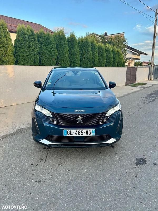 Culoarealbastru Utilizat 2022 Peugeot 3008 Allure SUV | 17.950 EUR (Preț OK) - Imagine 1/4