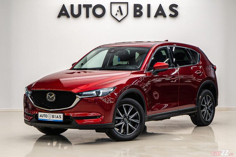 Rosu Utilizat 2017 Mazda CX-5 SUV | 23.448 EUR - Imagine 1/4