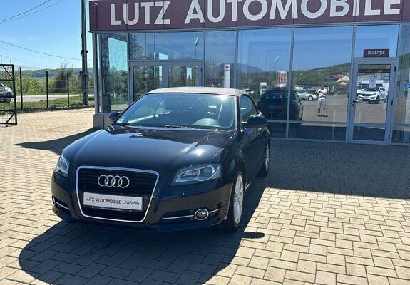 Second-hand Audi A3 Cabriolet Ambition 105 CP (77 kW) 2011 Negru metalizat Cabrio