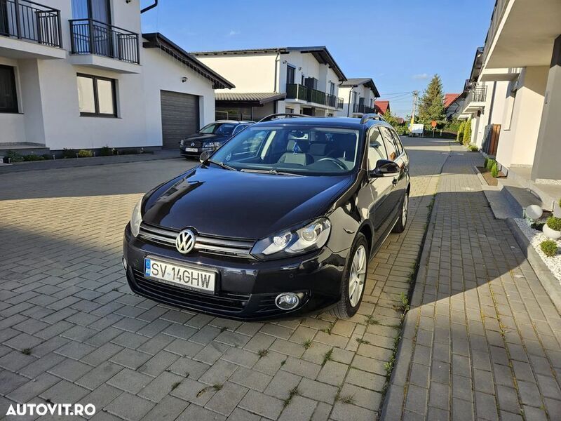 Negru Utilizat 2010 VW Golf VI Comfortline Break | 4.200 EUR (Preț OK) - Imagine 1/4