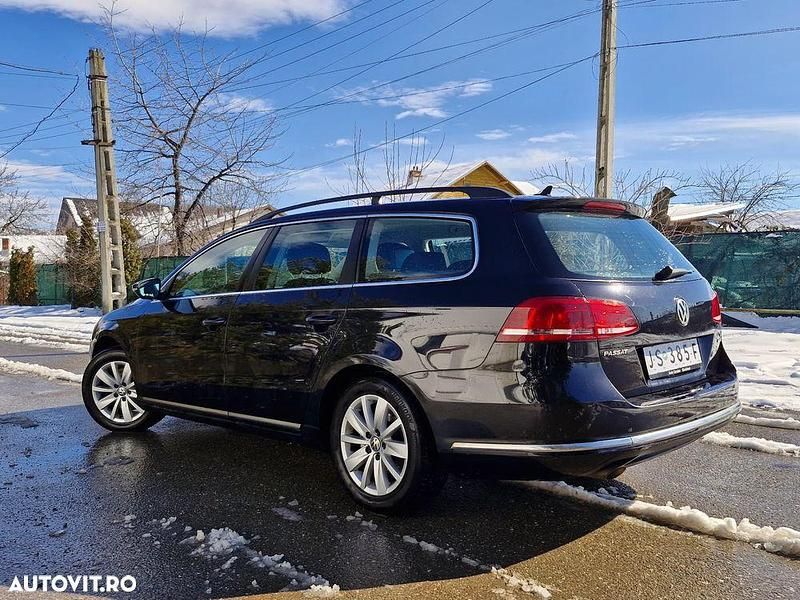 Second-hand VW Passat Highline 105 CP (77 kW) 2013 Culoarenegru Break