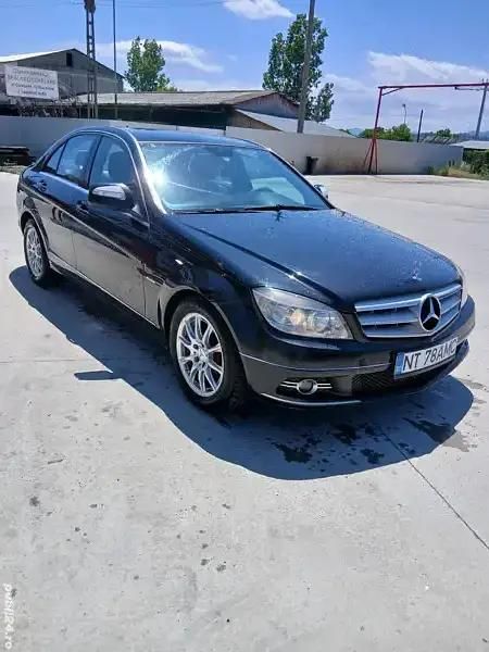 Negru Utilizat 2008 Mercedes C200 Avantgarde Berlinǎ | 4.650 EUR (Preț OK) - Imagine 1/4