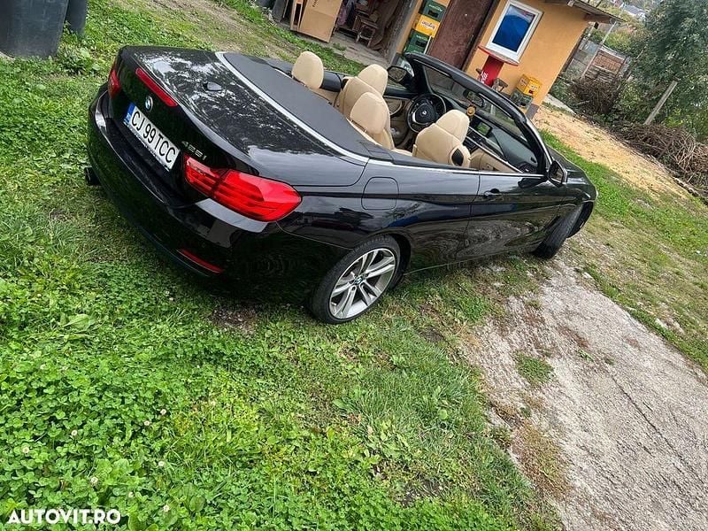 Second-hand BMW 428 Sport Line 245 CP (180 kW) 2016 Culoarenegru Cabrio