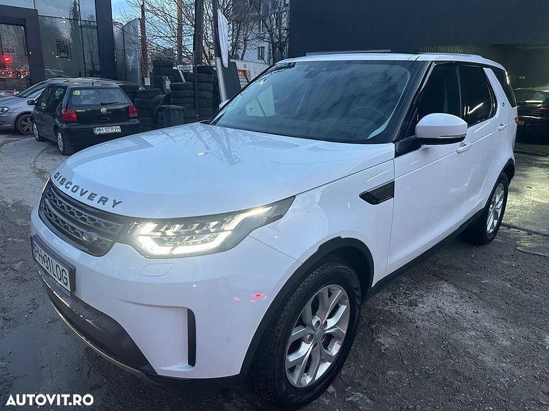 Culoarealb Utilizat 2018 Land Rover Discovery 5 SE SUV | 18.500 EUR (Preț OK) - Imagine 1/4