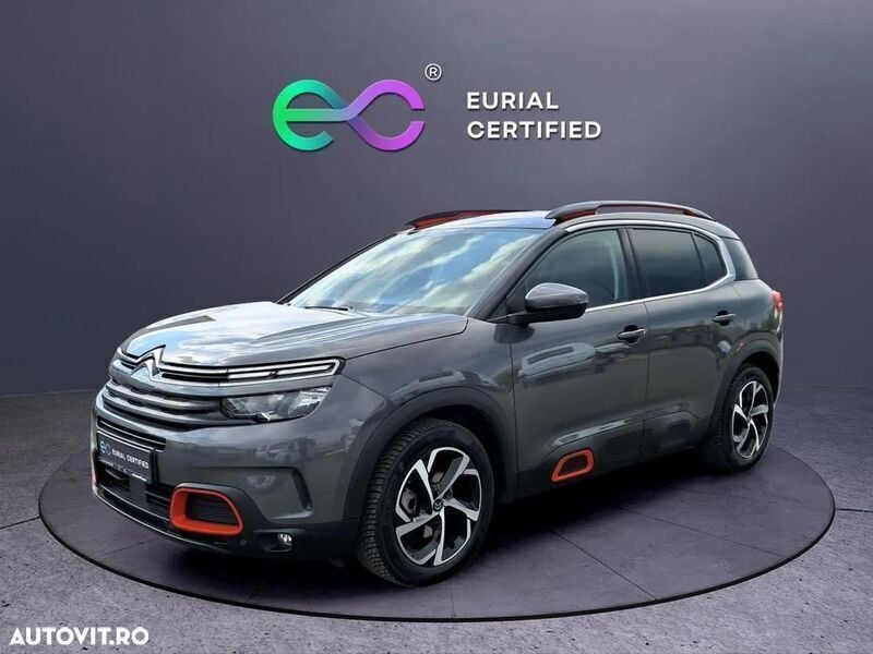 Gri Utilizat 2020 Citroën C5 Aircross Feel SUV | 15.490 EUR (Super Preț) - Imagine 1/4