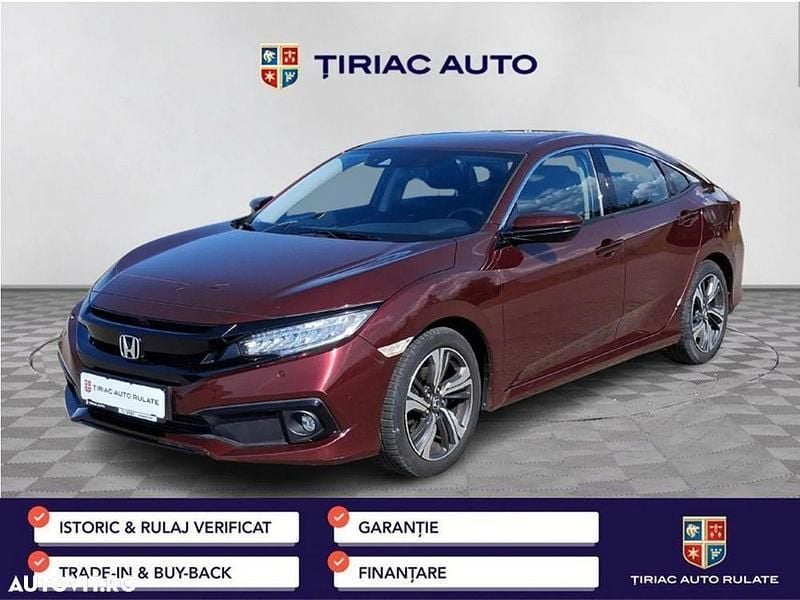 Rosu Utilizat 2019 Honda Civic Berlinǎ | 16.900 EUR (Preț OK) - Imagine 1/4