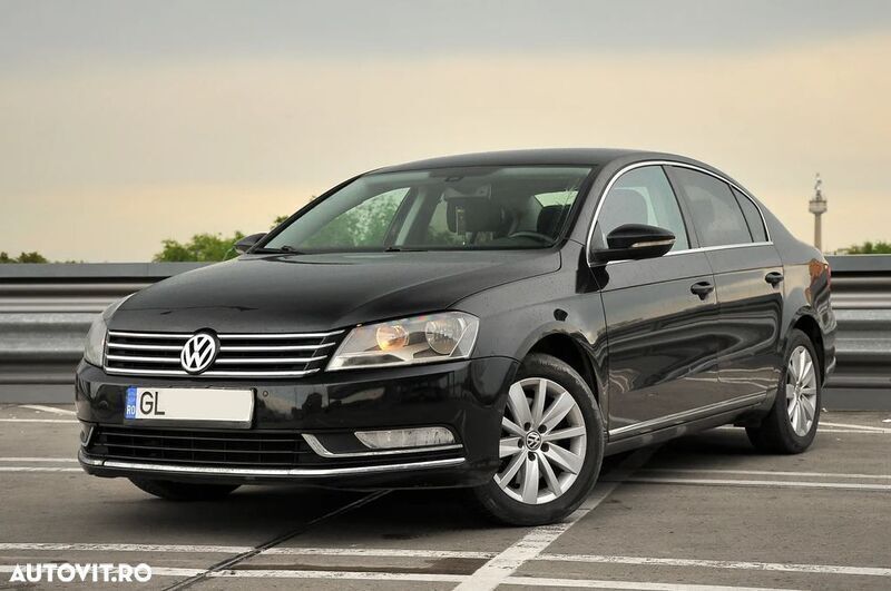 Negru Utilizat 2015 VW Passat Berlinǎ | 7.499 EUR (Super Preț) - Imagine 1/4