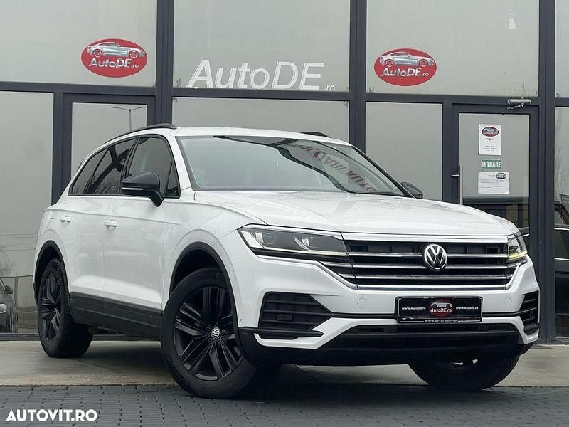 Second-hand VW Touareg Style 231 CP (169 kW) 2019 Culoarealb SUV